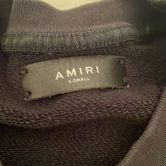 Amiri peace butterfly crewneck sweater - Picture 4 of 6